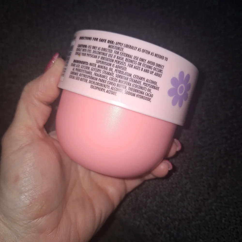 Hello Kitty And Friends Pink Vanilla Body Butter Jar